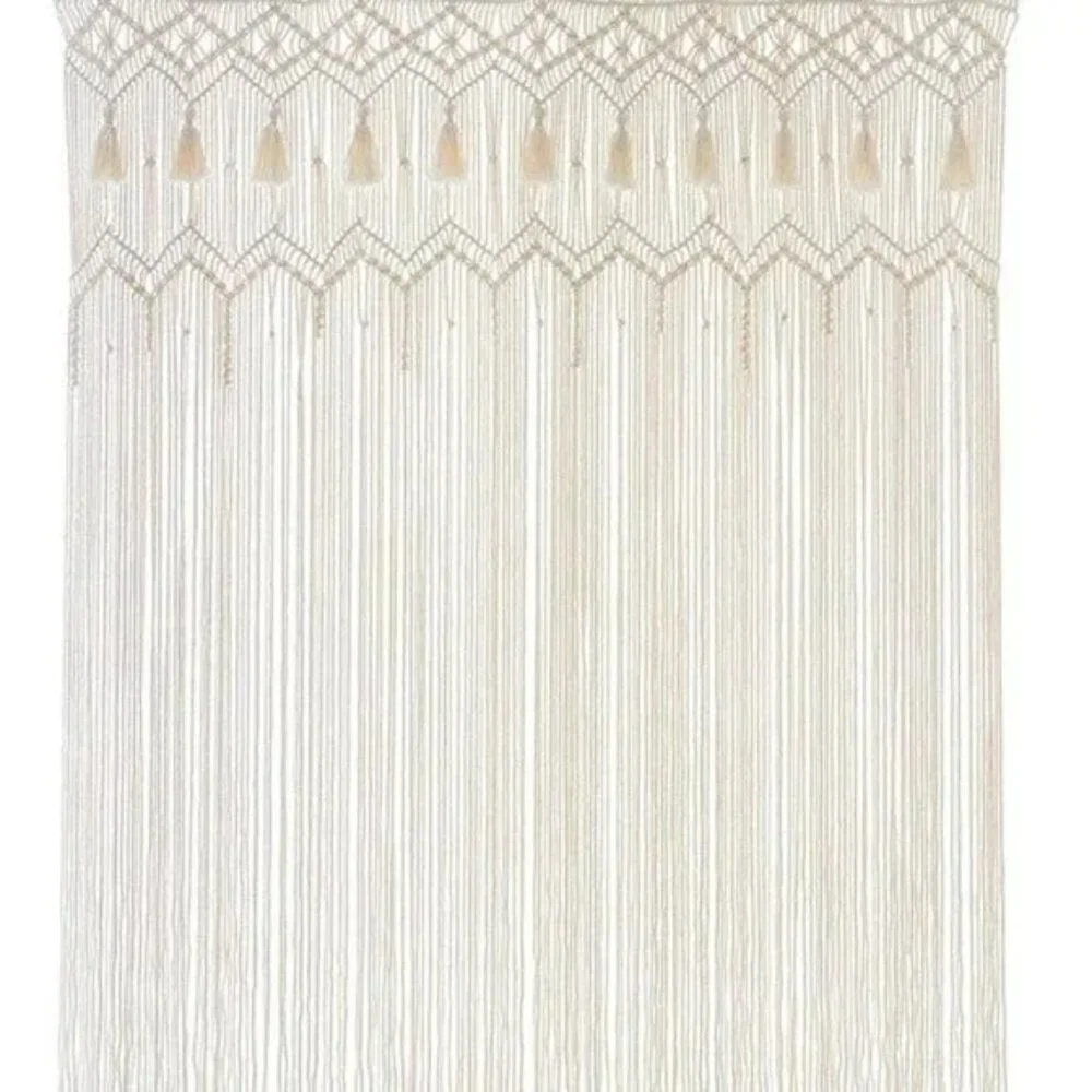 Urban Outfitters Handmade Boho Large Woven Macrame Wall Hanging Curtain
